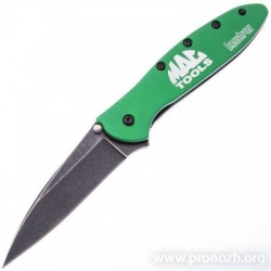   Kershaw Leek Mac Tools, Green Aluminium Handle