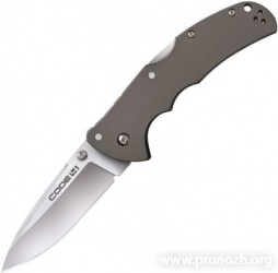  Cold Steel Code 4 Spear-Point, Plain Blade, Crucible CPM S35VN Steel