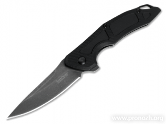   Kershaw Method 8Cr13MoV Steel, BlackWashed Blade, Black G10 Handle