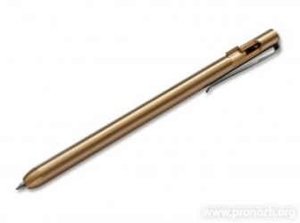   Boker Plus Rocket Pen Brass