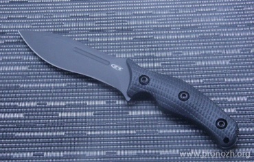   Zero Tolerance  ZT0100 , PVD Coated Blade, Black G-10 Handle