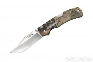   Cold Steel Double Safe Hunter, 8Cr13MoV Steel, OD Green Camo GRN Handle