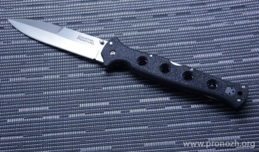   Cold Steel Counter Point XL, Satin Finish Blade, Aus 10A Steel, Black Grivory Handle