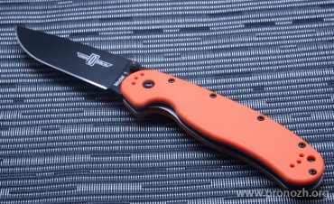  Ontario RAT I  Limited Edition Model, D2 Tool Steel, Black Blade, Orange GRN Handle