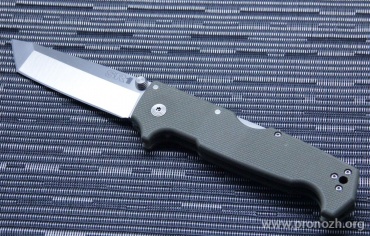   Cold Steel  SR1 Tanto, Satin Finish Blade, Crucible CPM S35VN  Steel, OD Green G-10 Handle