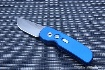    Pro-Tech Calmigo (California-legal automatic), Blue Anodizing Handle, Stonewash Blade