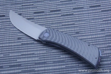   Seraphim Custom Knives    Yakuza, Crucible CPM S125V Steel, Carbon Fiber / Titanium Handle