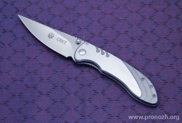   Ruger Knives Trajectory, Sain Finish Blade, Stainless Steel Handle