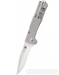   Sog SlimJim, Satin Blade, Bead Blasted Stainless Steel Handle