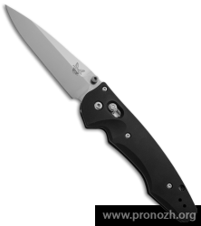    Benchmade Emissary, Crucible CPM S30V Steel, Satin finish Blade, Black Aluminium Handle