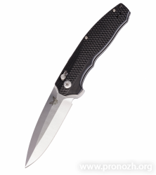    Benchmade Vector, Crucible CPM S30V Steel, Satin finish Blade, Black G-10 Handle