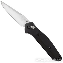   Benchmade 943 Osborne, Crucible CPM S30V Steel, Satin Finish Blade, Black Aluminium Handle