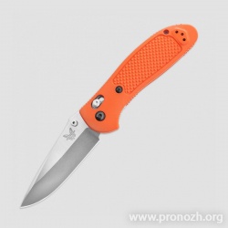   Benchmade Griptilian 551, Crucible CPM S30V Steel, Satin Finish Blade, Orange Noryl GTX Handle