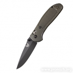   Benchmade Griptilian 551, Crucible CPM S30V Steel, BK1 Coated Blade, Olive Drab Noryl GTX Handle