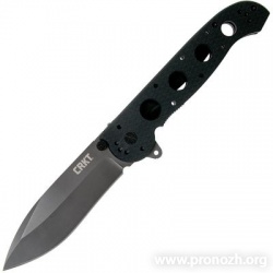   CRKT Kit Carson M21, Plain Edge, Black G-10 Handle