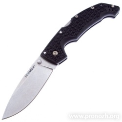   Cold Steel Voyager Large Drop Point, Aus 10 Steel, Black Grivory Handle