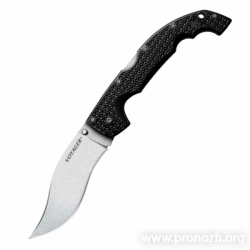   Cold Steel  Voyager Extra Large Vaquero, Plain Edge, Aus 10 Steel, Black Grivory Handle