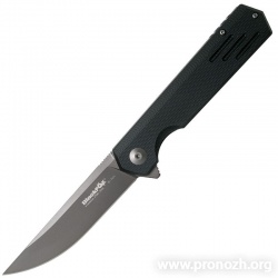   BlackFox Revolver, Titanium Nitride Blade, Black G-10 Handle