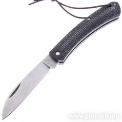   Fox Knives Nauta, Black Juta Micarta Handle