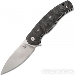   Fox Knives Ziggy, Carbon Fiber Handle