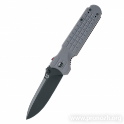   Fox Knives FKMD Predator 2, Black Blade, Grey Forprene