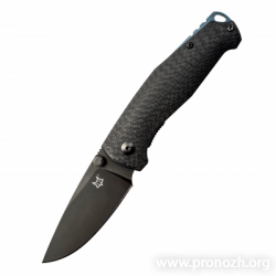   Fox Knives "TUR", PVD-Coated Blade, Carbon Fiber Handle