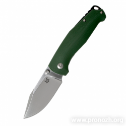   Fox Knives  "TUR", Satin Finish Blade, OD Green G-10 Handle