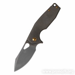   Fox Knives Yaru, PVD-Coating Blade, PVD-Coating  Titanium Handle