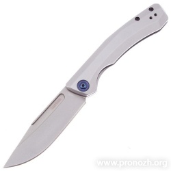   Kershaw Highball XL, Bead Blasted Blade, Stainless Steel Handle