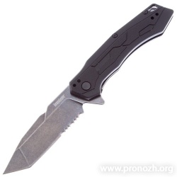   Kershaw Analyst, Black Blade, Black GRN Handle