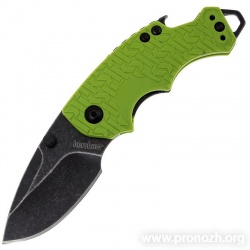    Kershaw  Duojet, 8Cr13MoV Steel, BlackWashed Blade, Lime GRN Handle