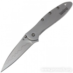   Kershaw Leek, Composite Steel, Bead Blasted Stainless Steel Handle