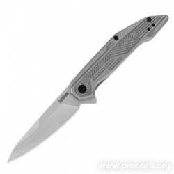   Kershaw Terran, Bead Blasted Stainless Steel Handle