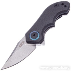   Zero Tolerance ZT0022, Bead Blasted Blade, Titanium / Carbon Fiber Handle