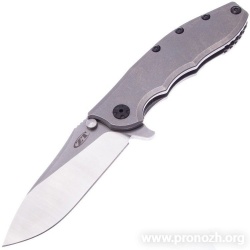   Zero Tolerance ZT0562Ti, Satin Finish Blade, Titanium Handle