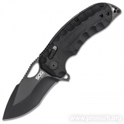   Sog Kiku XR, Black Blade, Black Micarta Handle