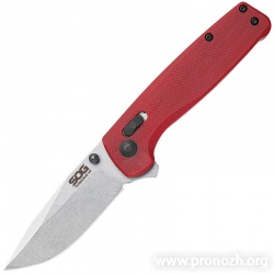   SOG Terrminus XR, Crimson Red G-10 Handle