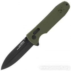   SOG Pentagon MK3, Ceracote Coating Blade, OD Green G-10 Handle