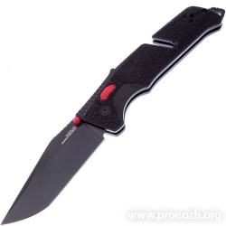   Sog Trident Mk3 Tanto Red/Black, Black Blade, Plain Edge, Black GRN Handle