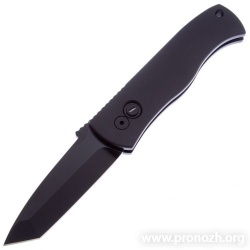    Pro-Tech CQC7-A Operator , DLC Coated Blade, Solid Black Aluminum Handle