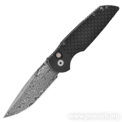    Pro-Tech TR-3 "Blade Show 2021 Limited",  Fish Scale Black Aluminum Handle 