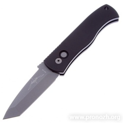    Pro-Tech CQC7-A, DLC Coated Blade, Solid Black Aluminum Handle