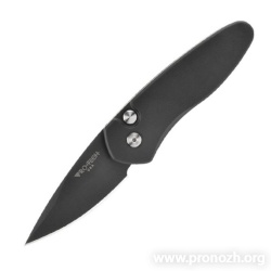    Pro-Tech Sprint, DLC Coated Blade, Black Aluminum Handle 