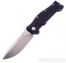   Viper "Ten", Satin finish Blade, Black G-10 Handle