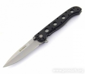   CRKT Kit Carson M16, Spear Point, Bead Blast Blade, Zytel Handle