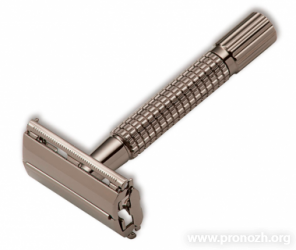    Boker - Manufaktur Solingen Safety Razor Butterfly Gunmetal Grey