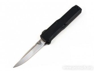      Benchmade Phaeton, Satin Finish Blade, Crucible CPM S30V Steel , Black Anodized Aluminum Handle