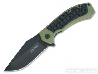   Kershaw Faultline, GRN / Kraton Handle