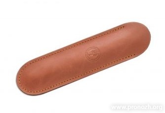 Кожаный чехол для опасных бритв Boker - Manufaktur Solingen Leather Wallet Brown