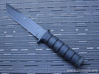 ������������� ��� Spartan Blades KA-BAR, DLC Coating Blade, Black Kraton G Handle, Black Kydex Sheath